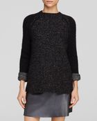 Vince Sweater Seed Stitch Crew - Lyst