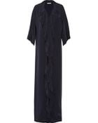 Oscar de la Renta Ruffled Cotton-Jersey Gown - Lyst