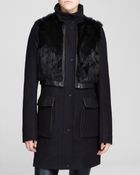 Andrew Marc Coat - Larissa Modern Convertible With Rabbit Vest - Lyst