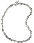 Hoorsenbuhs Silver Chain Link Necklace - Lyst