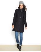 Tommy Hilfiger Wool-Blend Walker Coat - Lyst