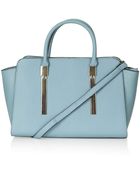 Topshop Womens Hinge Plate Holdall Blue - Lyst