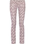Etoile Isabel Marant Iti Midrise Printed Corduroy Skinny Jeans - Lyst