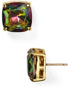 Kate Spade Small Square Stud Earrings - Lyst