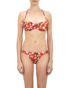 Salinas Aloha"-Print Bandeau Bikini Top - Lyst