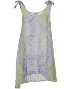 Juliet Dunn Short Dress - Lyst