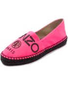 Kenzo Espadrilles - Fuschia Fonce - Lyst