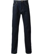 Armani Jeans Straight Leg Jeans - Lyst