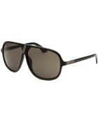 Diesel Women'S Aviator Black Sunglasses - Lyst