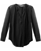 Raquel Allegra Riviera Sheer Blouse - Lyst