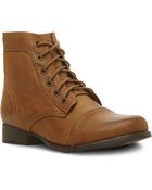 Steve Madden Tuundra Lace Up Boots - Lyst