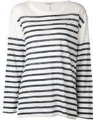 Current/Elliott Striped Shirt - Lyst