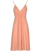 Jil Sander Knee-length Dress - Lyst