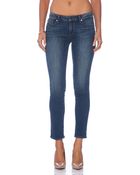 Paige Skyline Ankle Peg Skinny - Lyst
