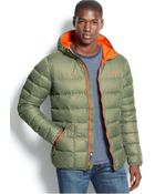 Nike Alli Hooded Down Puffer Coat - Lyst