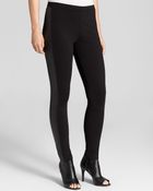Two By Vince Camuto Faux Leather Panel Leggings - Lyst