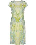 Roberto Cavalli Short Dress - Lyst