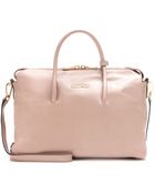 Miu Miu Leather Tote - Lyst