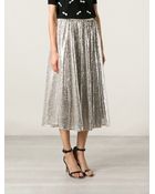 Alice + Olivia Sequinned Skirt - Lyst