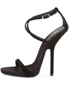 Giuseppe Zanotti Strappy Crisscross High Heel Sandal - Lyst