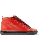 Balenciaga Arena Hightop Sneakers - Lyst