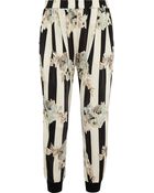 Suno Printed Stretch-Jersey Tapered Pants - Lyst