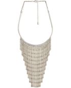 Forever 21 Goddess Fringe Bib Necklace - Lyst