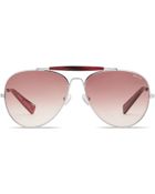 Bally Aviator Sunglasses - Lyst