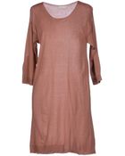 Roberto Collina Short Dress - Lyst