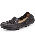 Cole Haan Sadie Huarache Leather Loafer - Lyst