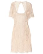 Emilio Pucci Openback Lace Dress - Lyst