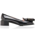 Rochas Tassled Leather Loafers - Lyst