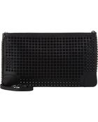 Christian Louboutin Louibiposh Studded Clutch - Lyst