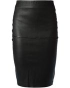 By Malene Birger Pencil Skirt - Lyst