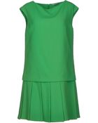 Ermanno Scervino Short Dress - Lyst
