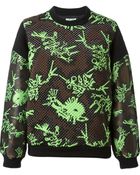 Kenzo 'Monster' Quilted Sweatshirt - Lyst
