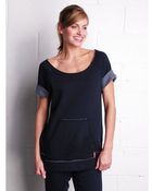 Hard Tail Short Sleeve Sweatshirt - Lyst