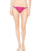 L'agent By Agent Provocateur Vanesa G-String - Cerise - Lyst