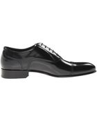 Versace Patent Oxford - Lyst