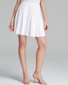 Catherine Malandrino Skirt Goldie Dot Lace Inset - Lyst