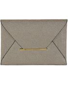 BCBGMAXAZRIA Harlow Signature Envelope Clutch - Lyst