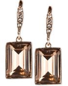 Givenchy Crystal Small Square Drop Earrings - Lyst