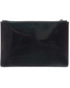 Jil Sander Patent-Leather Clutch - Lyst