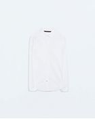 Zara Basic Poplin Shirt - Lyst