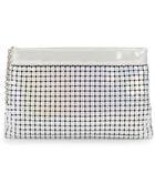 Sondra Roberts Mirrored Sequin Clutch - Lyst