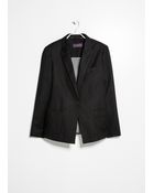Violeta By Mango Cotton Suit Blazer - Lyst