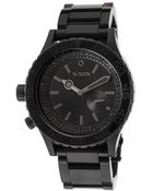 Nixon Men'S 42-20 Tide Black Ip Steel And Dial - Lyst