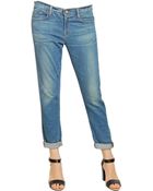 Frame Denim 5 Pocket Washed Boyfriend Jeans - Lyst