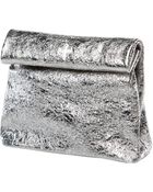 Marie Turnor Leather Snack Bag Clutch - Lyst