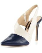 Steven By Steve Madden Wilma Leather Stiletto Pump - Lyst